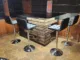 Rustic Timber Tavern Bar Counter - Image 5