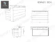 White-Washed Modern Reception Desk |  4–7 ft Reclaimed Wood - Image 5