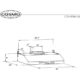 Cosmo 30" Under Cabinet Range Hood with Digital Touch Controls, 3-Speed Fan, LED Lights and Permanent Filters in Stainless Stee COS-KS6U30 - Image 12