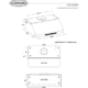 Cosmo 36" Ducted Under Cabinet Range Hood in Stainless Steel with Touch Display, LED Lighting and Permanent Filters COS-QS90 - Image 12
