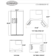 Cosmo 26.3 cu. ft. Side-by-Side Refrigerator - Image 15