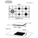 Cosmo 30" Gas Cooktop in Stainless Steel with 5 Sealed Brass Burners 850SLTX-E - Image 8