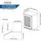 Cosmo 48 Bottle Stainless Steel 24 in. Single Zone Compressor Wine Cooler COS-24BIWCS - Image 21