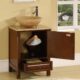 Silkroad Exclusive  22'' Travertine Top Single Sink Bathroom Vanity - HYP-0158-T-22_S29B - Image 2