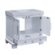Silkroad Exclusive 36'' Carrara White Marble Top Single Sink Bathroom Vanity - C05036WC_T0236WSC - Image 3