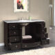 Silkroad Exclusive 55'' Travertine Top Single Sink Bathroom Vanity - HYP-0703-T-UWC-55 - Image 8