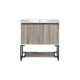 Swiss Madison Marseille 36" Bathroom Vanity in Oak - SM-BV143 - Image 2
