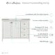 Swiss Madison Cannes 48" Bathroom Vanity in White - SM-BV414 - Image 6