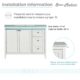 Swiss Madison Cannes 48" Bathroom Vanity in White - SM-BV414 - Image 10