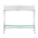 Swiss Madison Pierre 40" Single, Freestanding, Open Shelf, Chrome Metal Frame Bathroom Vanity - SM-BV73C - Image 2