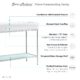 Swiss Madison Pierre 40" Single, Freestanding, Open Shelf, Chrome Metal Frame Bathroom Vanity - SM-BV73C - Image 7