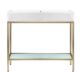 Swiss Madison Pierre 40" Single, Freestanding, Open Shelf, Chrome Metal Frame Bathroom Vanity - SM-BV73C - Image 18