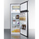 Summit 22" Wide Refrigerator-Freezer CP972SS - Image 4
