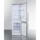 Summit 24" Wide Bottom Freezer Refrigerator FFBF246SS - Image 3