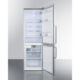 Summit 24" Wide Bottom Freezer Refrigerator With Icemaker FFBF247SSIM - Image 3