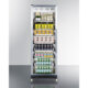 Summit 24" Wide Mini Reach-In Beverage Center with Dolly SCR1401LHRI - Image 4