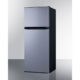 Summit 24" Wide Top Mount Refrigerator-Freezer With Icemaker FF1093SSIM