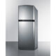 Summit 26" Wide Top Mount Refrigerator-Freezer With Icemaker FF1427SSIM - Image 2