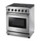 Thor Kitchen 30'' Gas Range in Stainless Steel LRG3001U - Image 3
