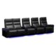 Valencia Monza Carbon Fiber Home Theater Seating Row of 5 - Image 2