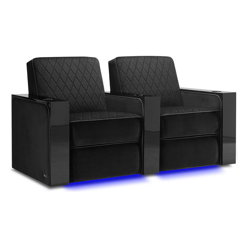 images Valencia Naples Prestige Home Theater Seating Row of 2 - Image 1