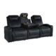 Valencia Oslo Console Home Theater Seating Row of 3