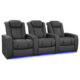 Valencia Tuscany XL Luxury Edition Home Theater Seating Row of 3 - Image 4