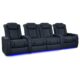Valencia Tuscany XL Luxury Edition Home Theater Seating Row of 4 - Image 10