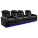 Valencia Tuscany XL Luxury Edition Home Theater Seating Row of 4 - Image 2