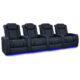 Valencia Tuscany XL Luxury Edition Home Theater Seating Row of 4 - Image 9