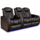 Valencia Tuscany Home Theater Seating  Row of 3 - Image 7
