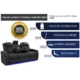 Valencia Tuscany Luxury Console Home Theater Seating Row of 3 - Image 23
