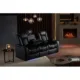 Valencia Tuscany Luxury Console Home Theater Seating Row of 3 - Image 5