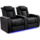 Valencia Tuscany Luxury Edition Home Theater Seating Row of 2