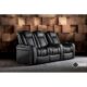 Valencia Tuscany Luxury Edition Home Theater Seating Row of 3 - Image 7