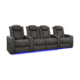 Valencia Tuscany Luxury Edition Home Theater Seating Row of 4 - Image 8