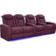 Valencia Tuscany Ultimate Edition Home Theater Seating Row of 4 - Image 14