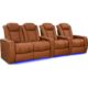 Valencia Tuscany Ultimate Edition Home Theater Seating Row of 4 - Image 18