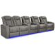 Valencia Tuscany Vegan Edition Home Theater Seating Row of 5 - Image 8