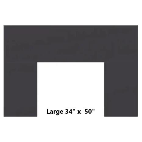 images Ventis 34" x 50" Large Faceplate for HEI170 Wood Burning Fireplace - VBA1556 - Image 1