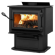 Ventis HES170 25" Wood Stove w/ Pedestal | Direct Vent | VB00013 - Image 3