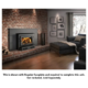 Ventis HEI240 Wood Fireplace Insert with Blower, Unit VB00012 - Image 2