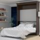 Queen Murphy Bed, Walnut Coventry Series by Leto Muro - Image 2