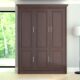 Queen Murphy Bed, Walnut Coventry Series by Leto Muro