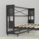 Queen Murphy Bed, Walnut Coventry Series by Leto Muro - Image 4