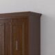 Murphy Bed With Desk & 2 Storage Cabinets, Queen Size, Coventry Walnut by Leto Muro - Image 8