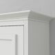 Murphy Bed With Desk & 2 Storage Cabinets, Queen Size, White by Leto Muro - Image 8
